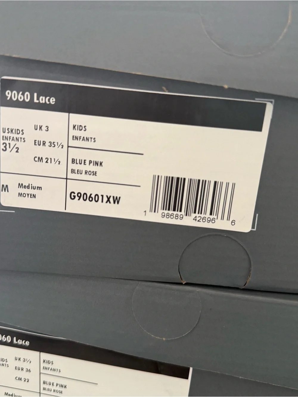 New Balance 9060 ‘Salt Water Rosewood’ GS G90601XW Sz Various NEW